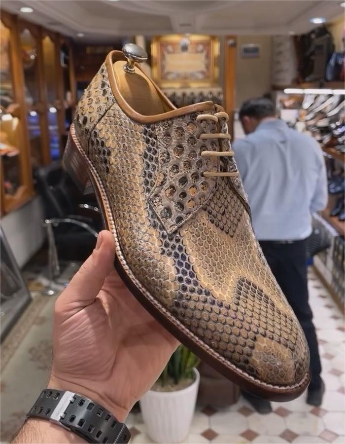 Python Runt Scaled Men's Shoes