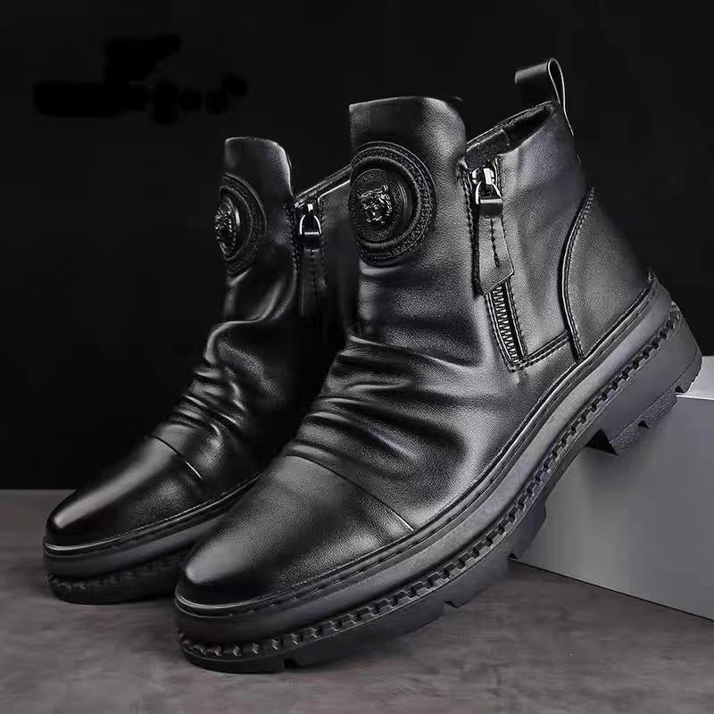 Italian Handmade Leather Martin Boots