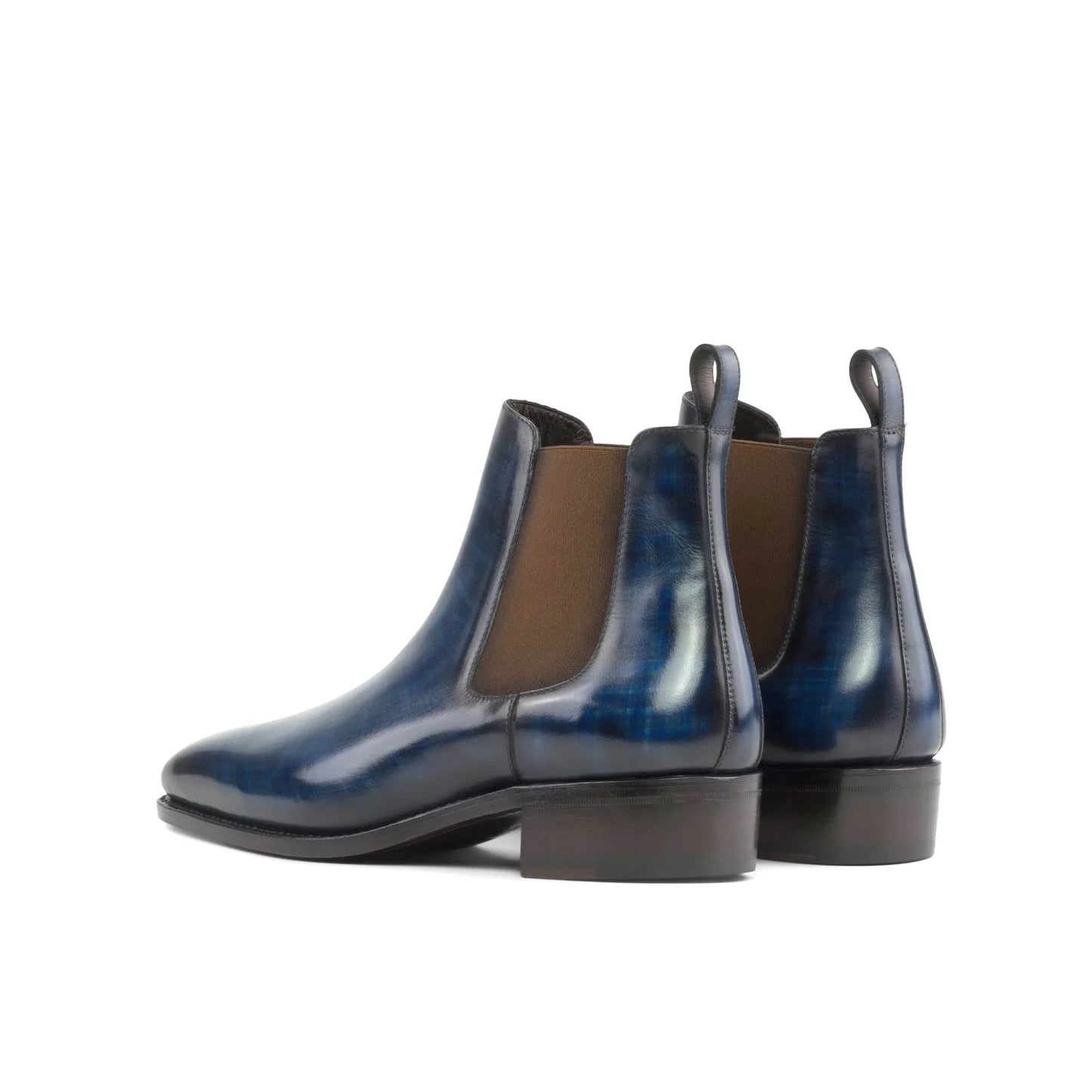 DENIM MEN'S ITALIAN LEATHER CHELSEA BOOTS